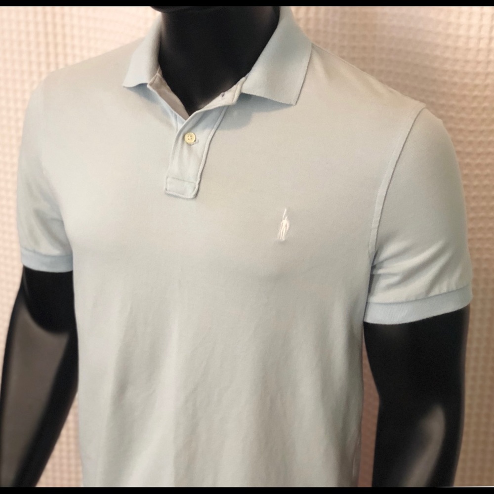 J. Crew Baby Blue Polo